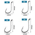 Octopus Baitholder Fishing Hooks - 100 Pack