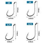 Octopus Baitholder Fishing Hooks - 100 Pack