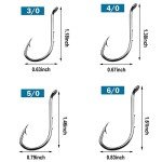 Octopus Baitholder Fishing Hooks - 100 Pack