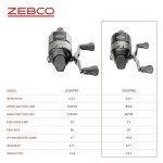 Zebco Omega Pro Size 20 Spincast Fishing Reel