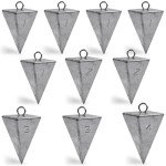 Pyramid Sinkers - Saltwater Fishing Weights 1oz-8oz
