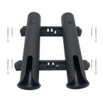 Wall Mounted Fishing Rod Holder Rack (2 Poles)