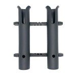 Wall Mounted Fishing Rod Holder Rack (2 Poles)