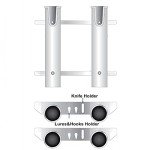 Wall Mounted Fishing Rod Holder Rack (2 Poles)