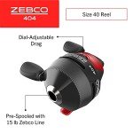 Zebco 404 Spincast Rod and Reel Combo Set