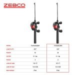 Zebco 404 Spincast Rod and Reel Combo Set