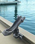 Brocraft 90-Degree Boat Track Rod Holder