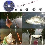 Joyiii Round Split Shot Sinkers – 205 Pieces