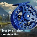 Large Arbor Aluminum Fly Fishing Reel Options 3/8wt