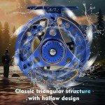 Large Arbor Aluminum Fly Fishing Reel Options 3/8wt