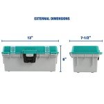 Sheffield 13" Fishing Tackle Box with Tray