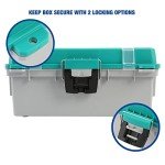 Sheffield 13" Fishing Tackle Box with Tray