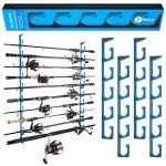 PLUSINNO H5 Horizontal Fishing Rod Holder Rack
