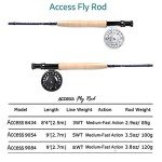 Angler Dream 3 WT Fly Fishing Rod and Reel Combo