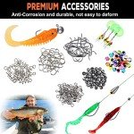 201pcs Fishing Tackle Box Accessories Kit