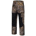 BASSDASH Men's Waterproof Camo Fishing Pants