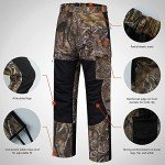 BASSDASH Men's Waterproof Camo Fishing Pants