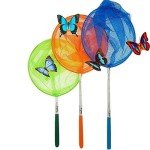 M-jump 3 Pack Colorful Telescopic Butterfly Nets