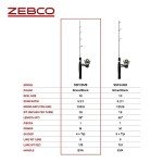 Zebco Stinger Ice Fishing Combo: Rod and Reel