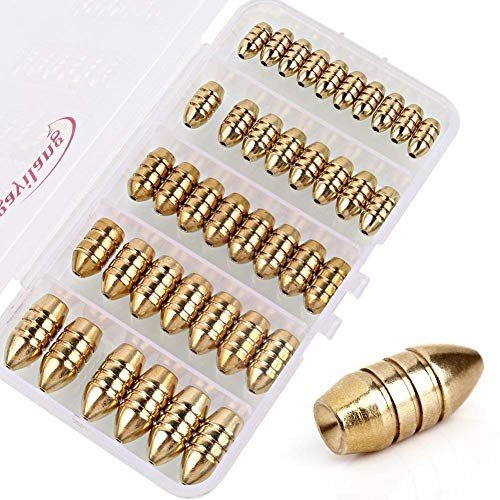 Sougayilang Fishing Sinkers and Jig Hooks Set