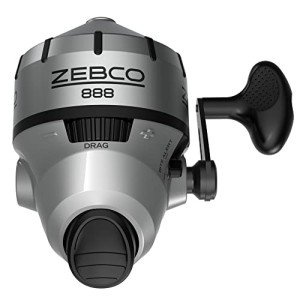 Zebco 888 Spincast Fishing Reel with Bite Alert