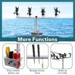 Spider Rig Rod Holders for Crappie Fishing