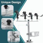 Spider Rig Rod Holders for Crappie Fishing