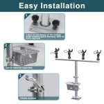 Spider Rig Rod Holders for Crappie Fishing