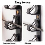 Wall Mount Fishing Rod Holders - Horizontal Storage Rack