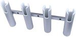 Aluminium Wall-Mounted Fishing Rod Holder - 4 Rods