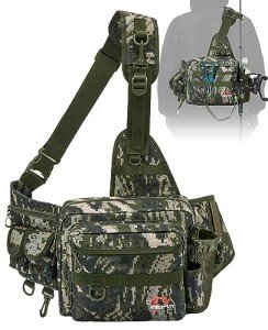 Piscifun Lightweight Water-Resistant Fishing Tackle Bag