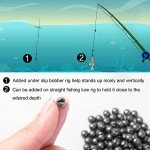 100Pcs Round Fishing Split Shot Weights