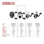 Zebco Roam Spincast Fishing Reel - Size 30