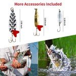 24-Piece Fishing Lures Kit for Freshwater Angling
