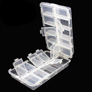 20-Compartment Fishing Tackle Storage Organizer Box