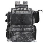 Rabjen Fishing Tackle Backpack with Rod Holders