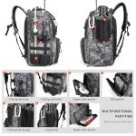 Rabjen Fishing Tackle Backpack with Rod Holders