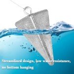 Pyramid Sinkers Fishing Weights Kit for Surf Fishing