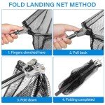Portable Telescopic Fishing Net with Storage Bags