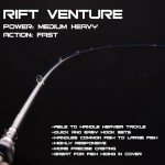 RIFT Venture Telescopic Carbon Fiber Fishing Rod