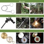 17-in-1 Survival Kit for Outdoor Adventures