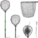 Adjustable Telescoping Aluminum Fishing Net, 32-52.7