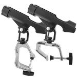 Adjustable 360° Boat Fishing Rod Holder - 2 PCS