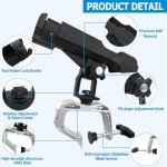 Adjustable 360° Boat Fishing Rod Holder - 2 PCS