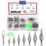 Hilitchi Inline Brass Fishing Weights - 10PCS