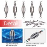 Hilitchi Inline Brass Fishing Weights - 10PCS