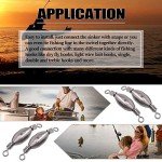 Hilitchi Inline Brass Fishing Weights - 10PCS