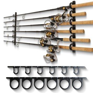 Ceiling Fishing Rod Holder for 6 Rods