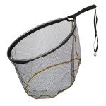 Frabill 17"x22" Floating Trout Fishing Net, Black