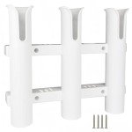 Wall-Mounted Fishing Rod Holder Rack (3-Pole)